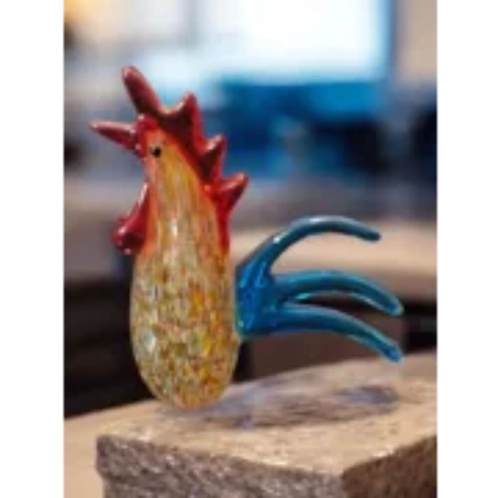 Multi-Colored Rooster